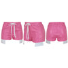 Deep Pocket Strap Leather Shorts