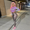 Slim Fit Buttocks Metallic Silver Hot Casual Pants