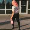 Printed Short-Sleeved Baseball Jacket