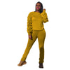 Stylish casual pleated 2PC set