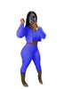 Solid Color Knitted Sweater Sexy Slim-Fit Cardigan 3PC Set