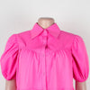 Puff Sleeve Loose Pleated Dress
