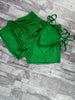 Pure Color Bikini Three-Piece Set 3PC