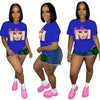 Barbie Printed Straight Pullover T-shirt
