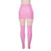 Tight Fitting Buttocks Skirt Short Skirt+half Stockings Set