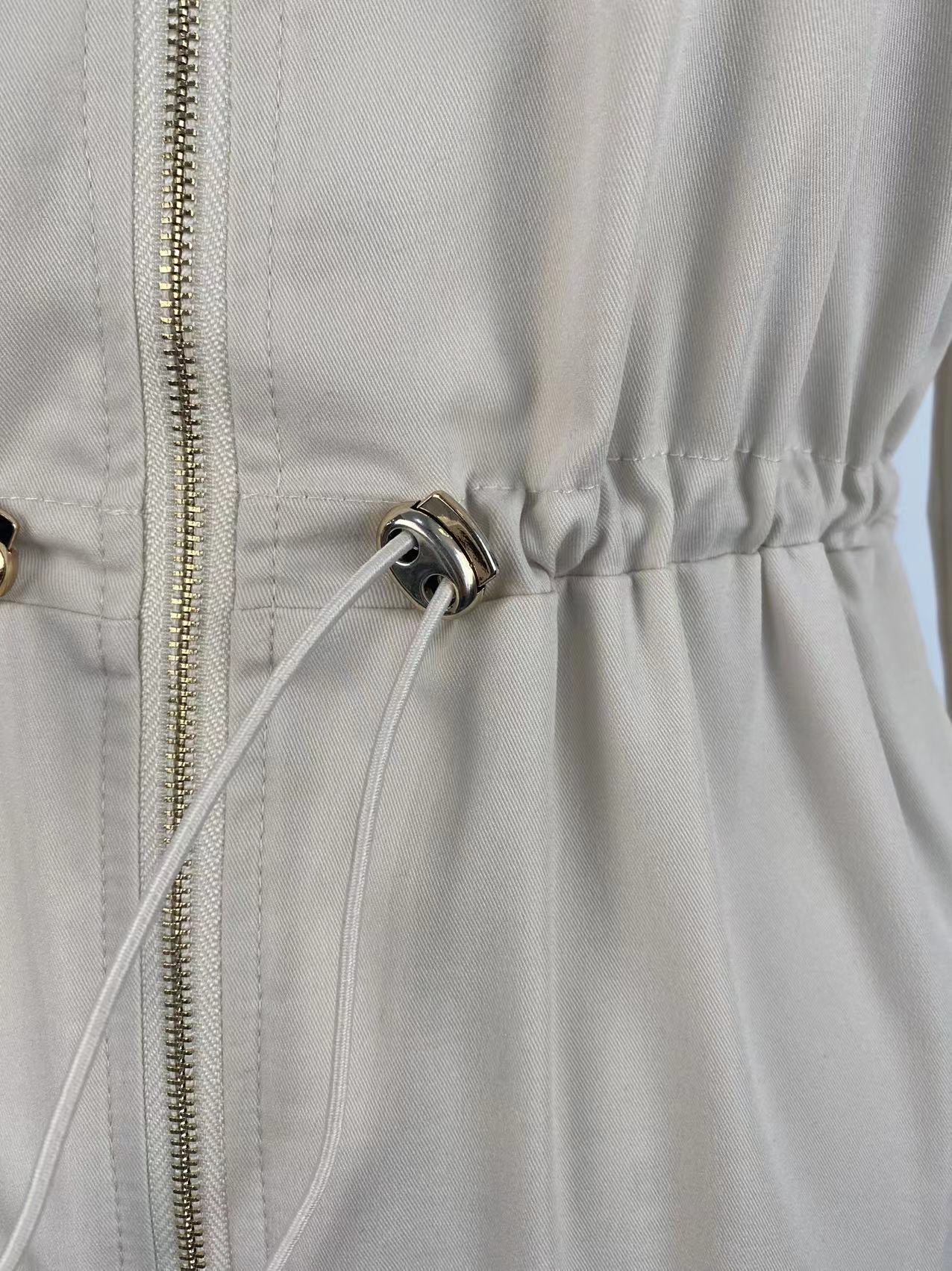 Waist-Tight Cargo Overalls Casual Trousers