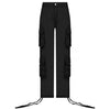 Hip Hop Style Low Waist Multi-Pocket Casual Pants