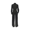 Long sleeves, long pants, cargo style, wide leg, solid color,2pc set