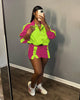 Matching Coat and Shorts 2PC Set