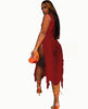 Open-ended Tassel Beach Dress