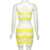 Slim Fitting Knitted Skirt Set