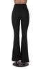 Brushed women's micro-flared pants