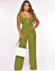 Open-work Straight Jumpsuit