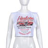 Printed Split Top Shirt