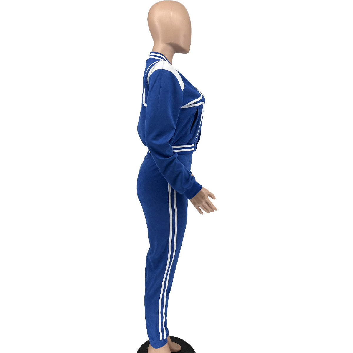 Fashion Leisure Sports Set Double Thread Baseball Jersey 2pc