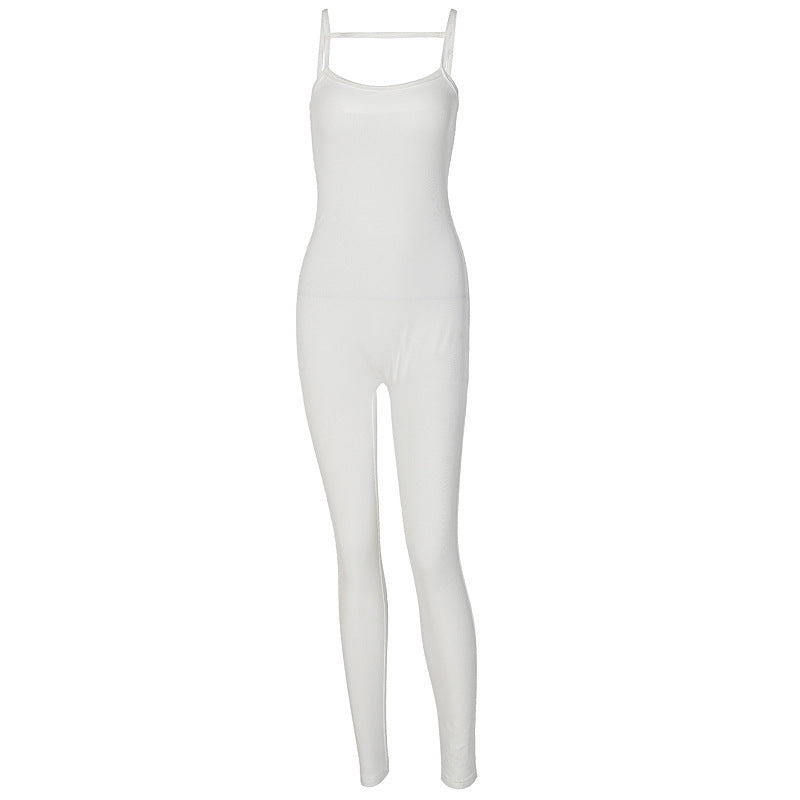 Slimming Spaghetti Straps Jumpsuit