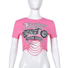 Crop-Top Tight-Fitting T-shirt