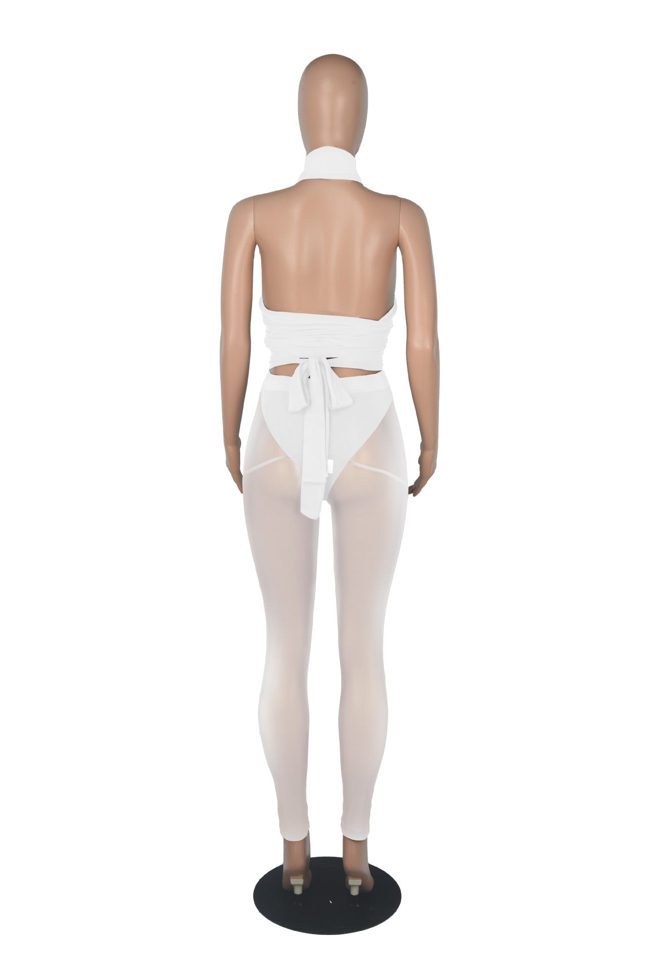 Sexy Stitching See-through 3PC Set