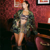 Camouflage Pocket Cardigan Long-sleeved Jacket