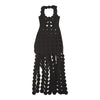 Hollow High Waist Slim-Fit Slimming Dress