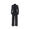 Long sleeves, long pants, cargo style, wide leg, solid color,2pc set