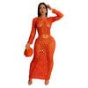 Handmade Knit Casual Hollow-out Beach Dre
