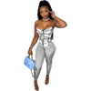 US Dollar Printed Slim Fit 2PC set