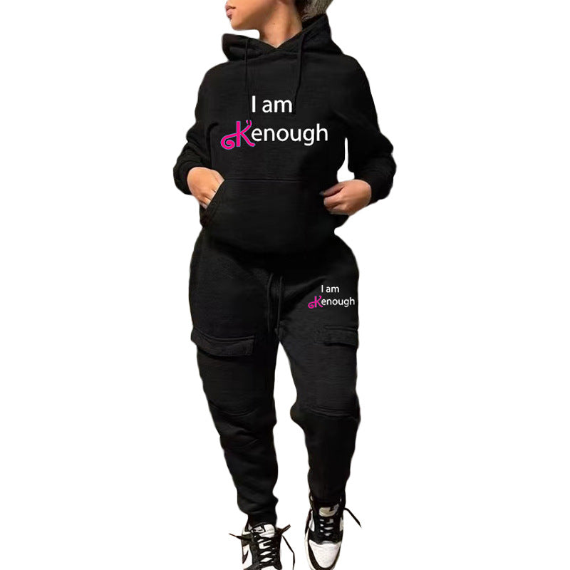 Fashion casual sweatshirt 2PC set