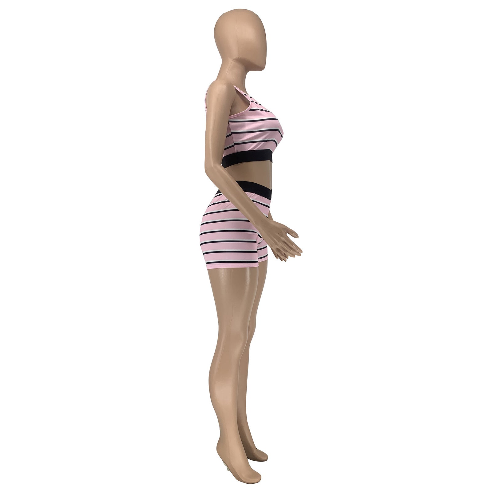 Casual Summer New Striped 2PC Set