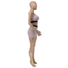 Casual Summer New Striped 2PC Set