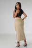 Pocket Workwear Large Lace Up Skirt