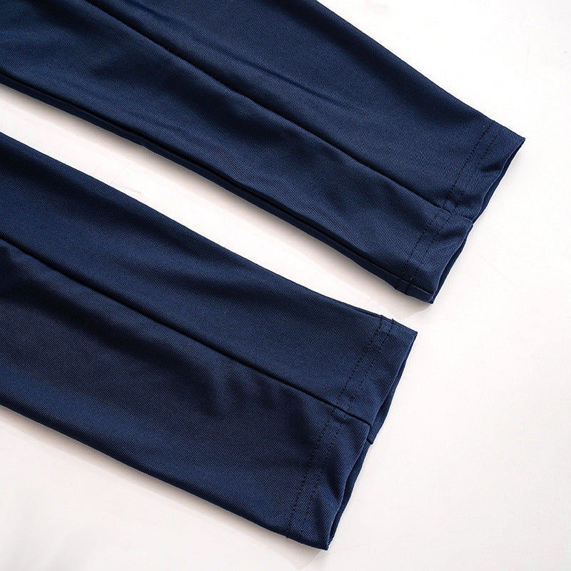Slim-Fit Pants Casual 2PC Set