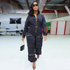 Waist-Tight Cargo Overalls Casual Trousers