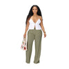 Linen Cotton Breathable Straight Casual Trousers