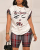 Casual Design Pin Digital Printing Suit