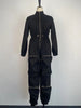 Waist-Tight Cargo Overalls Casual Trousers