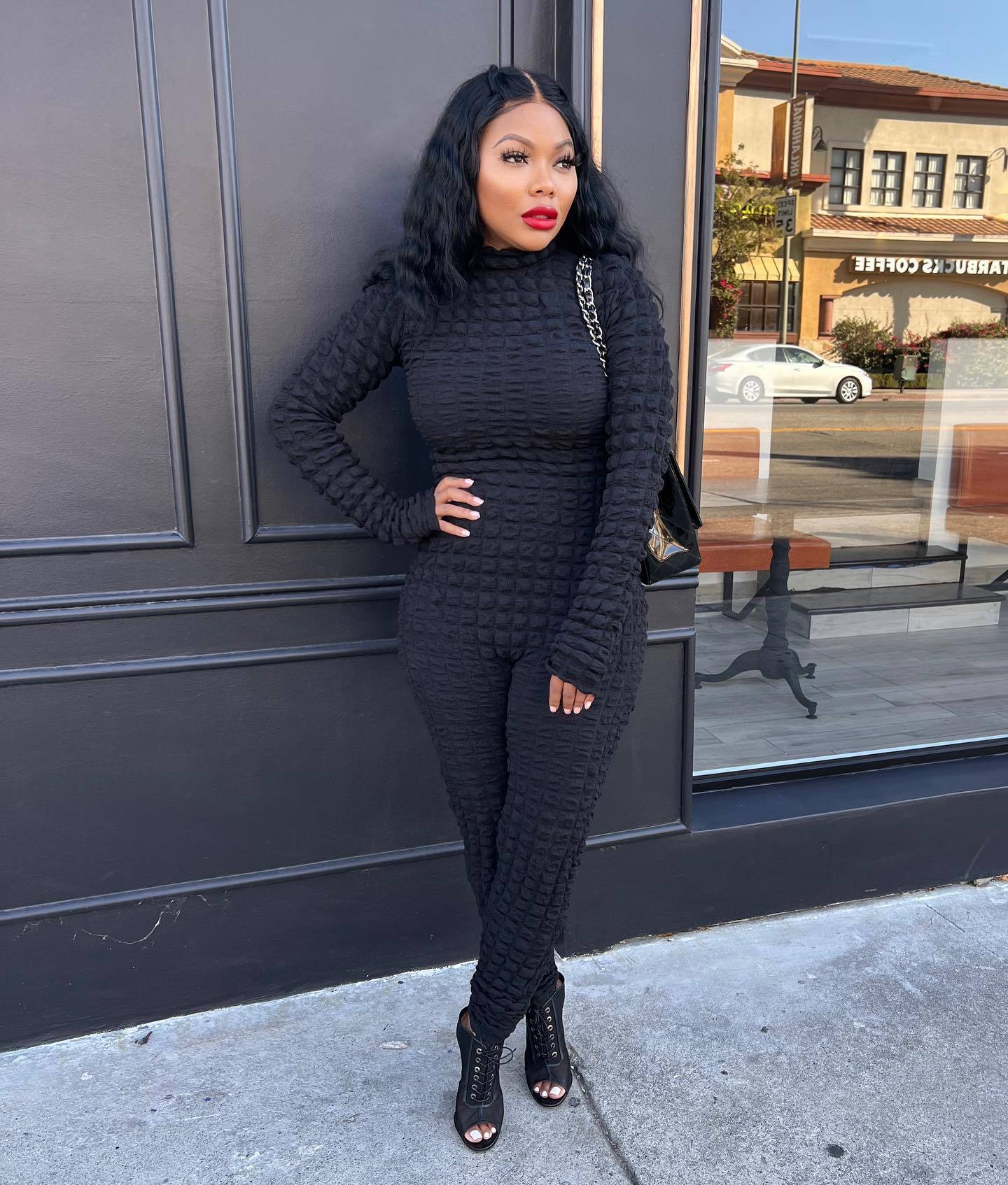 Plaid Two-Way Wear Jumpsuit