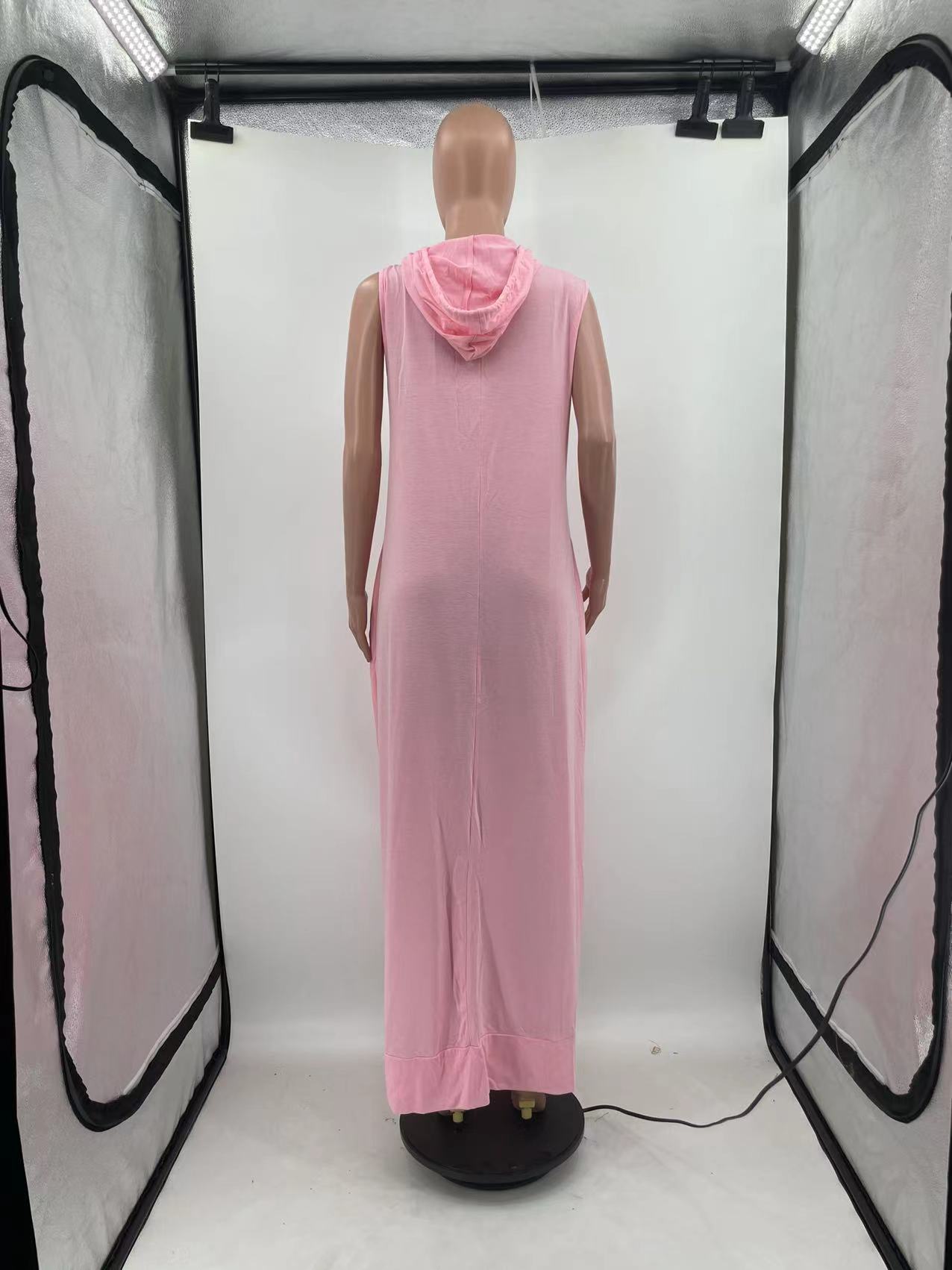 Long Loose Hoodie Dress