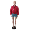 Jacket: cotton jacket slim jacket