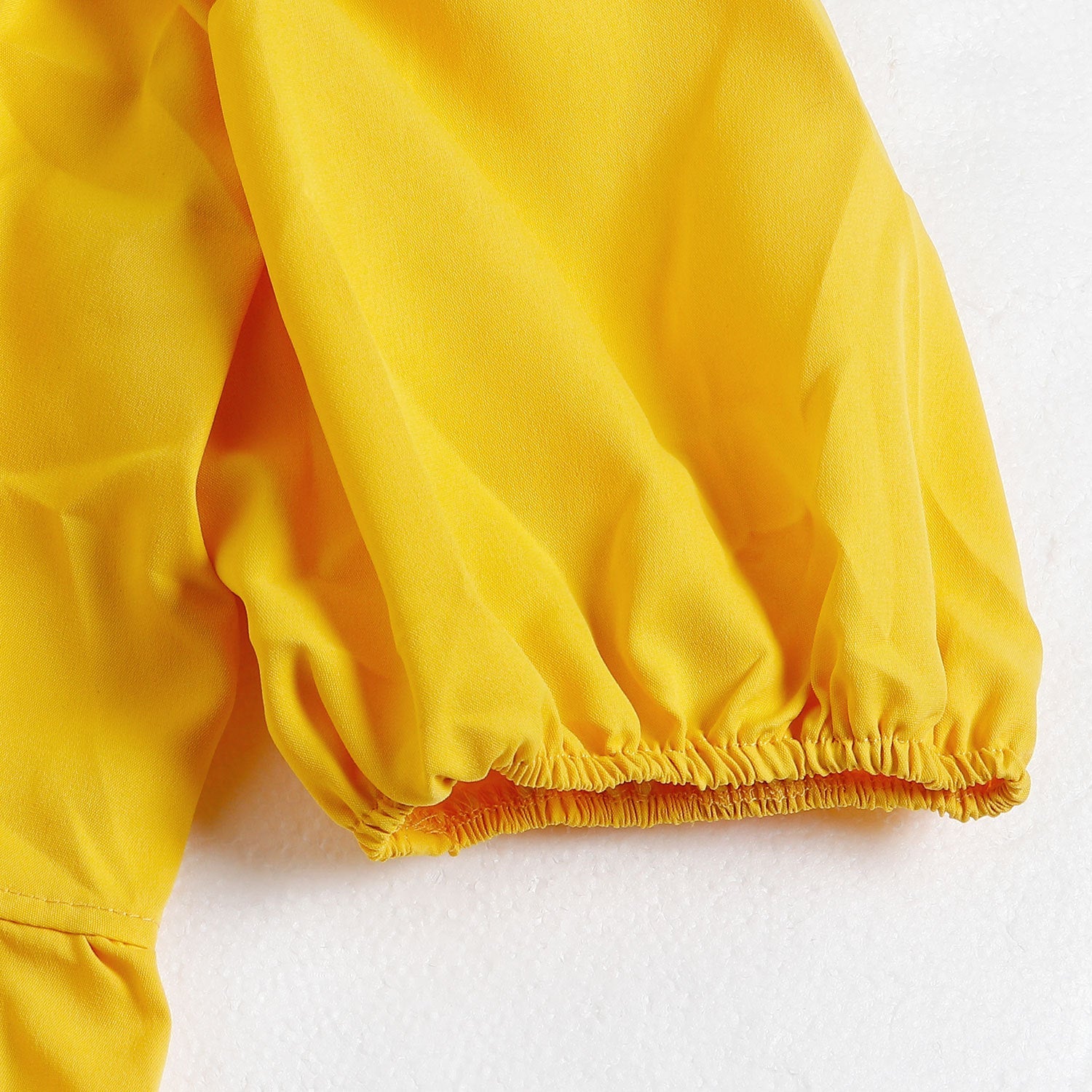 Puff Sleeve Loose Pleated Dress