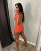 Puff Jacquard Vest Short Set