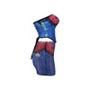 Lace-up Waist Butterfly Print 2PC Skirt