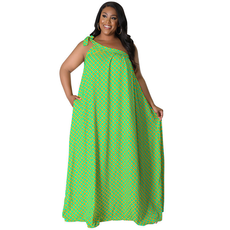 Printed Multi-Color Dress