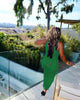 Knitted Fringe Sleeveless Dress