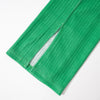 Color Matching Elastic Tight Split Trousers