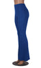 Brushed women's micro-flared pants