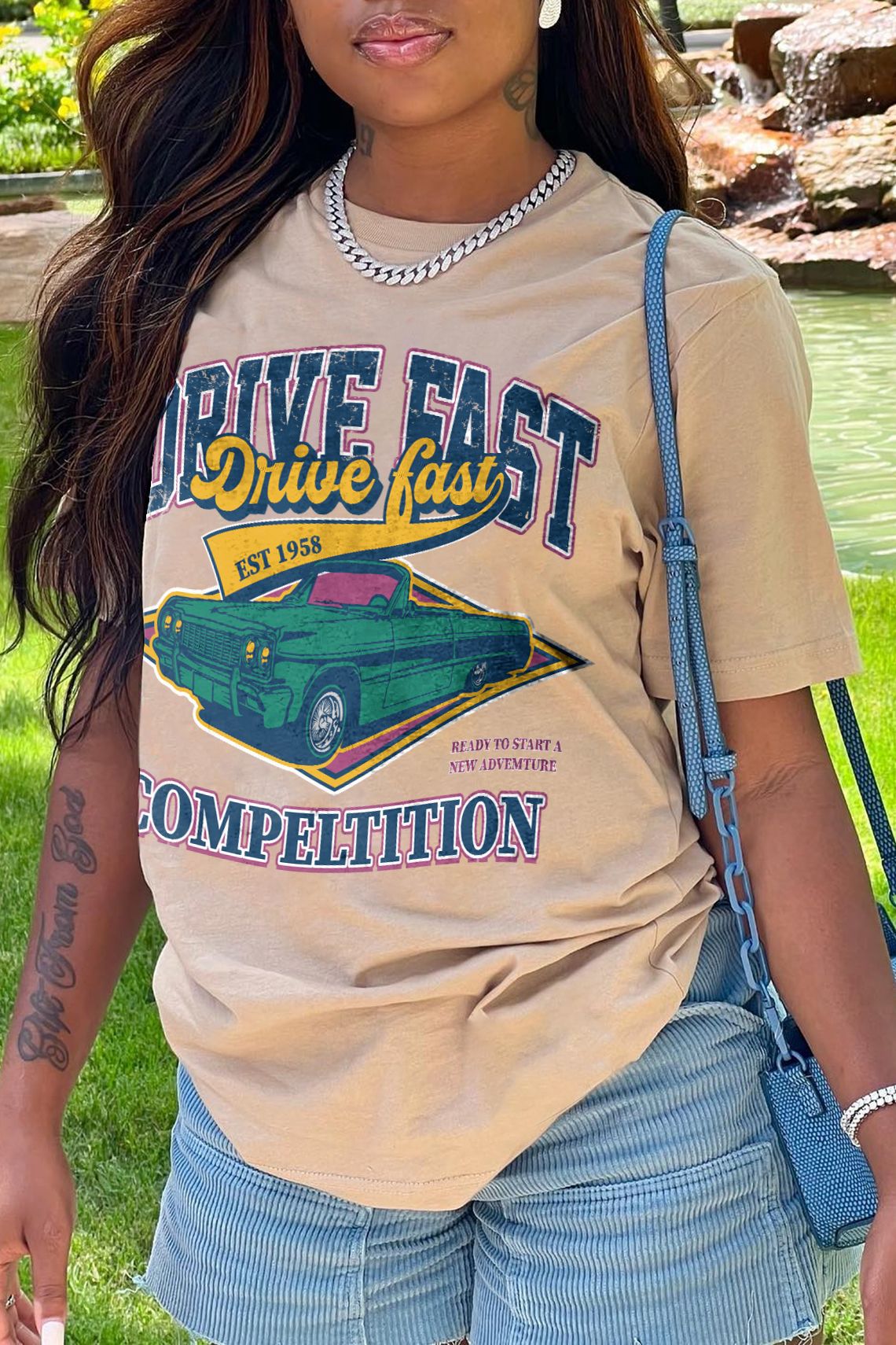 Printed Short Sleeve T-shirt
