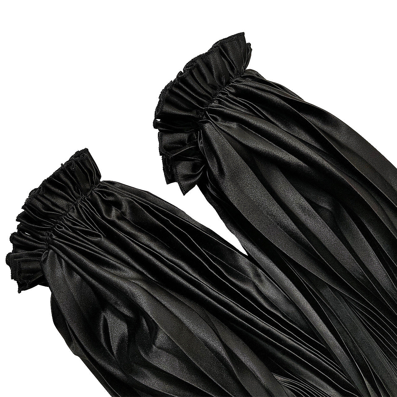 Pleated Lantern Sleeve Doll Dress