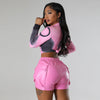 Sexy PU Leather Tight Low Waist Shorts