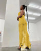 Strap Style Knitted Sleeveless Hollow Out V-neck Dress